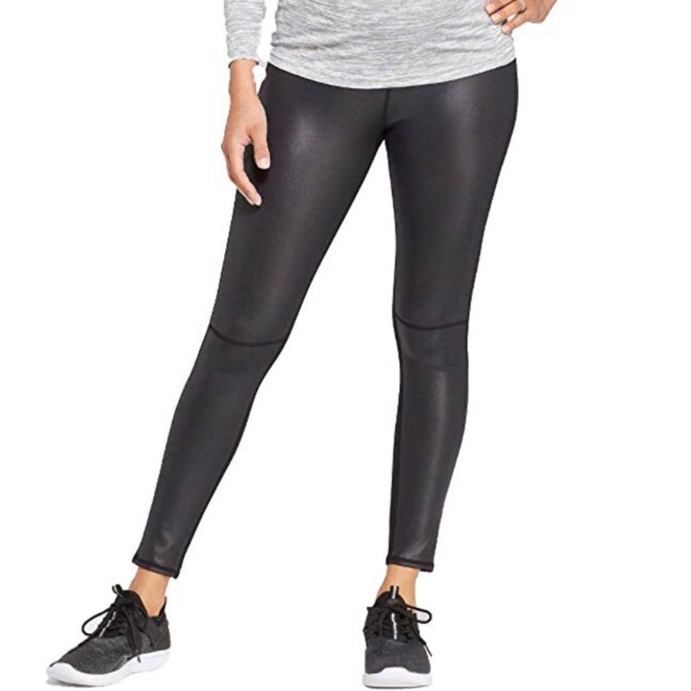 MATERNITY Active Leggings w/Crossover Back